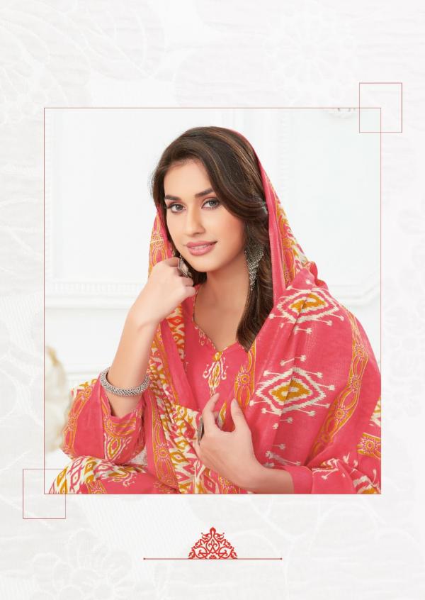 Mayur Ikkat Vol 9  Cotton Patiyala Unstich Dress Material Collection